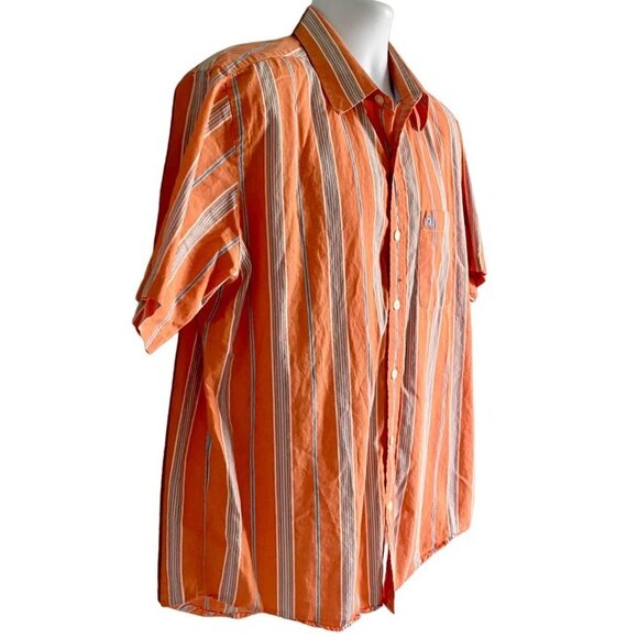 Duck Head Button Down Short Sleeve Cotton Shirt Men's Large - Picture 5 of 8